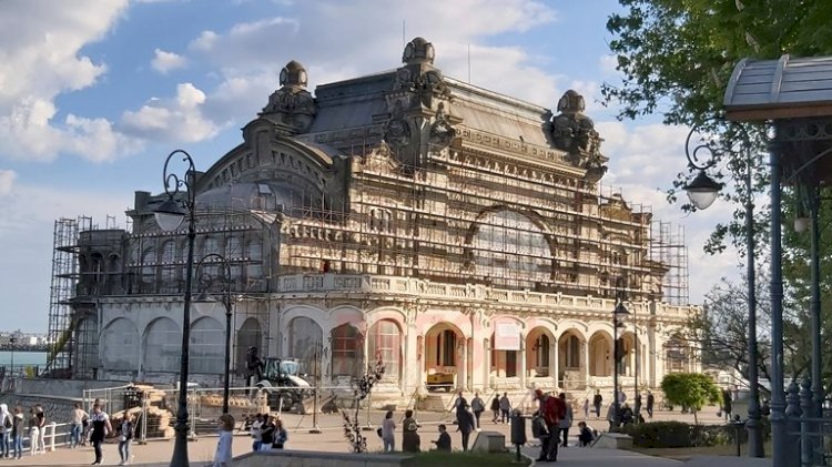 Lucrările la Cazinoul din Constanța vor respecta proiectul original, cu detaliile arhitecturale din anul 1910