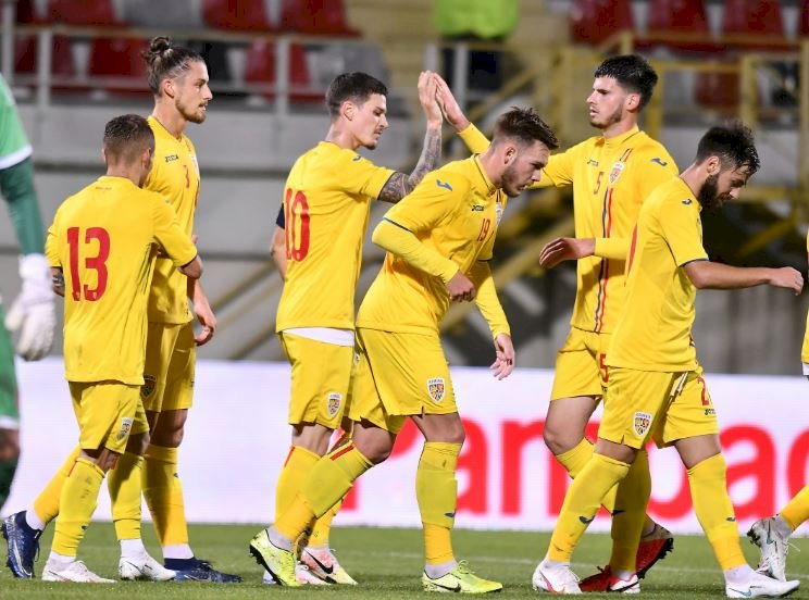 România a învins fără probleme Malta cu 4-1, în preliminariile Campionatului European Under-21