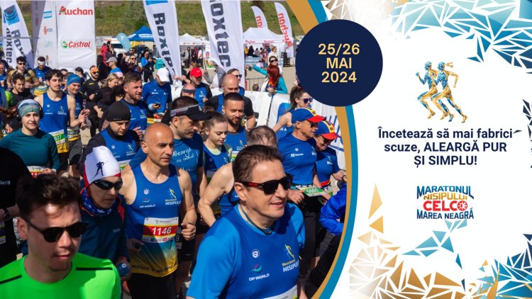 Constanța își deschide porțile pentru a 9-a ediție a Maratonului Nisipului