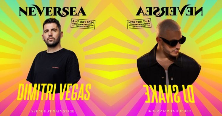 DJ Snake, Tinie Tempah și Dimitri Vegas se alătură lineup-ului Neversea
