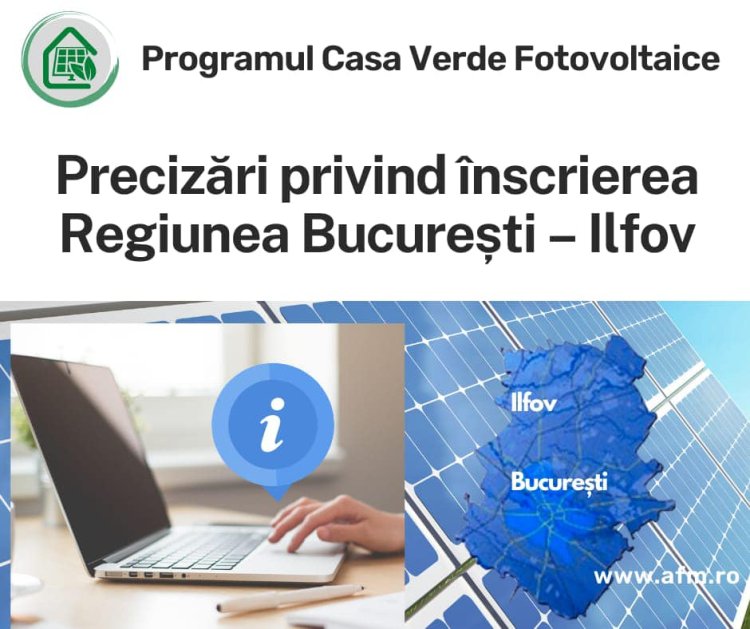 Platforma programului Casa Verde are un cod suplimentar de verificare pentru a evita utilizarea roboţilor